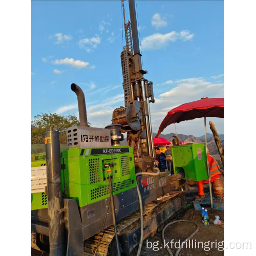 Висока ефективност 960 Диамантена сондажна сондажна платформа за минни операции